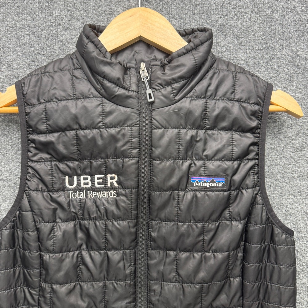 Patagonia Nano Puff Vest Women's Small Black Quilted Insulated Outdoor - Picture 2 of 14